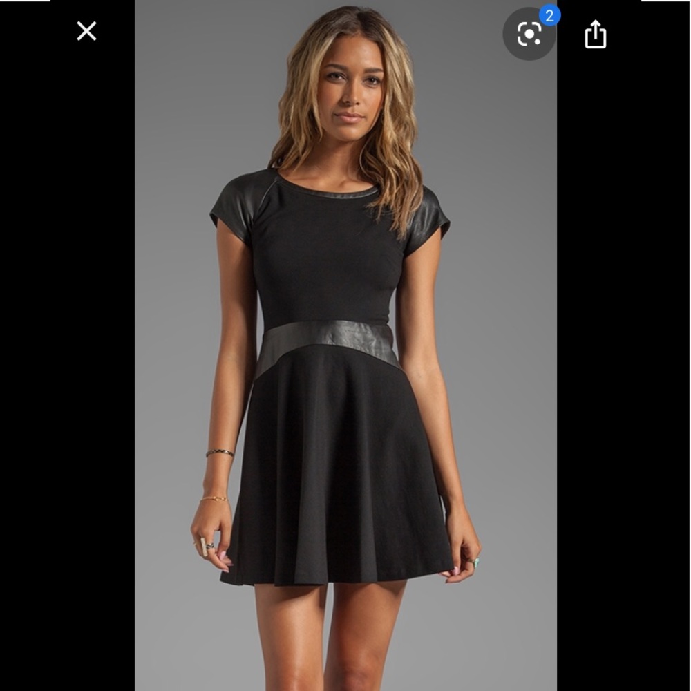DVF Dress - worn Once- genuine leather